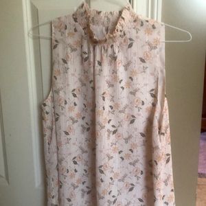 Peach colored Halter Blouse